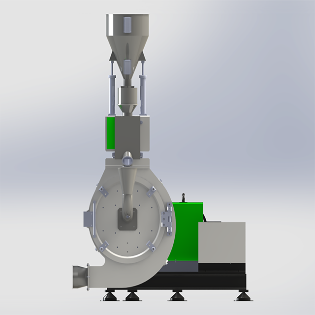 Máquina fresadora de plástico por atacado, máquina trituradora de pulverização