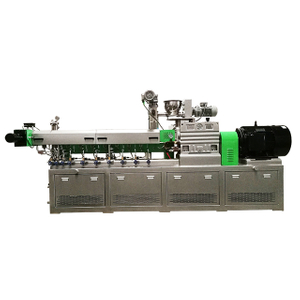 Granulador de extrusora de reciclagem de plástico de parafuso duplo patenteado ATE para masterbatches de cores