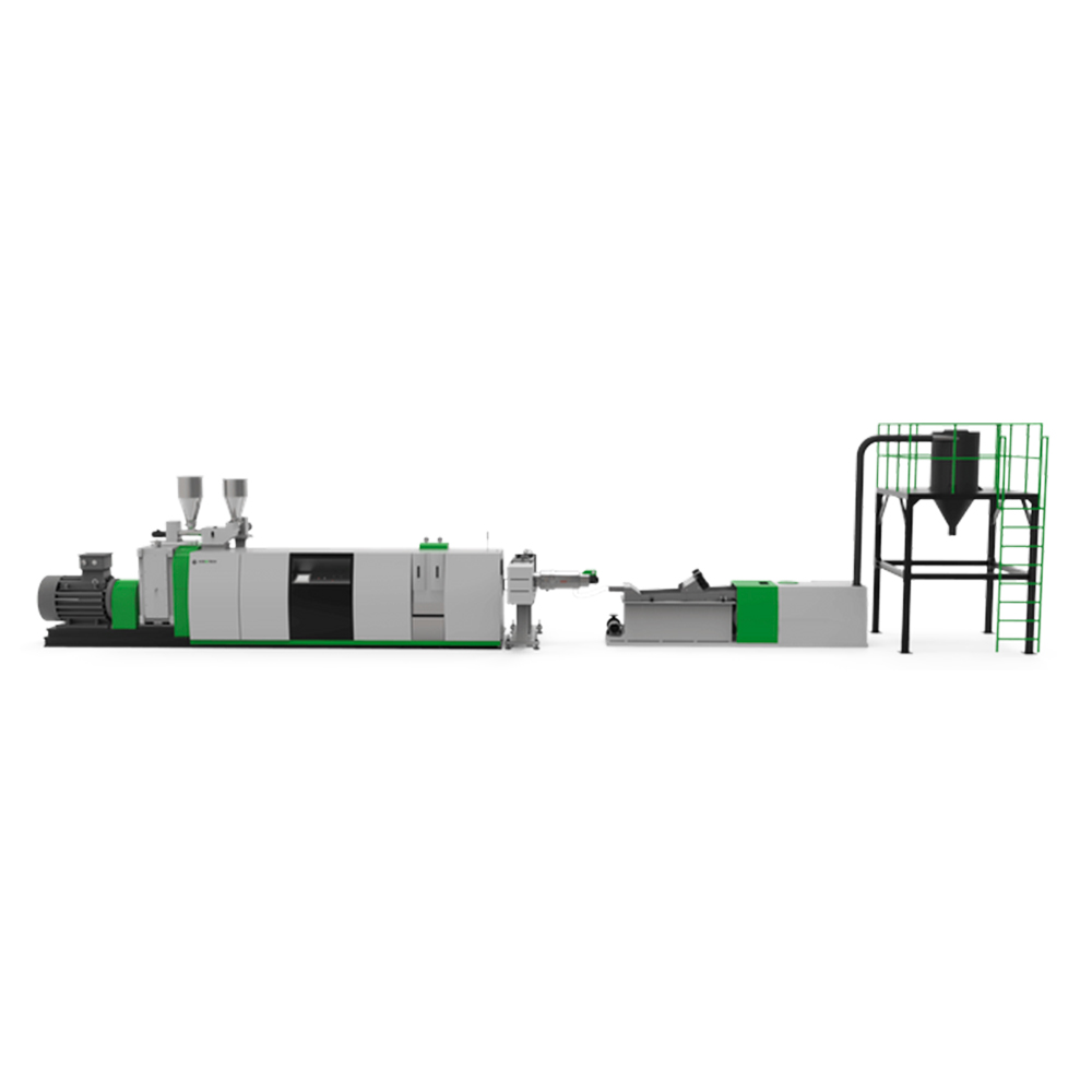 Equipamento de alta qualidade para reciclagem de granulador de plástico extrusora de parafuso único